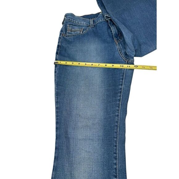 Levi's 513 Bootcut Stretch Denim Jeans Medium Wash Mid Rise Women's Size 30 x 30 - Picture 8 of 13